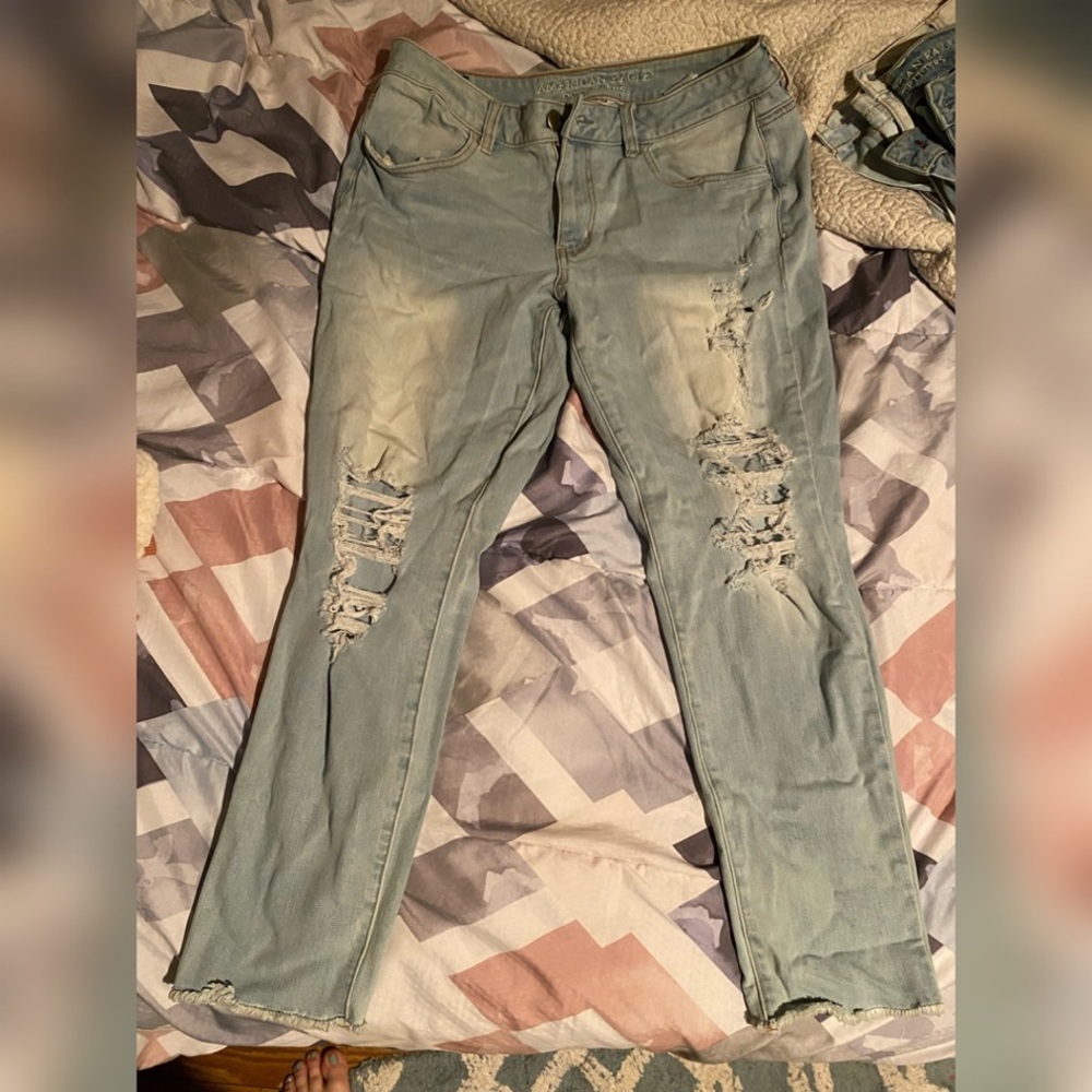 American Eagle jegging crop jeans